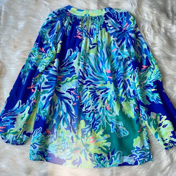 Lilly Pulitzer Elsa Silk Top - Picture 2 of 6